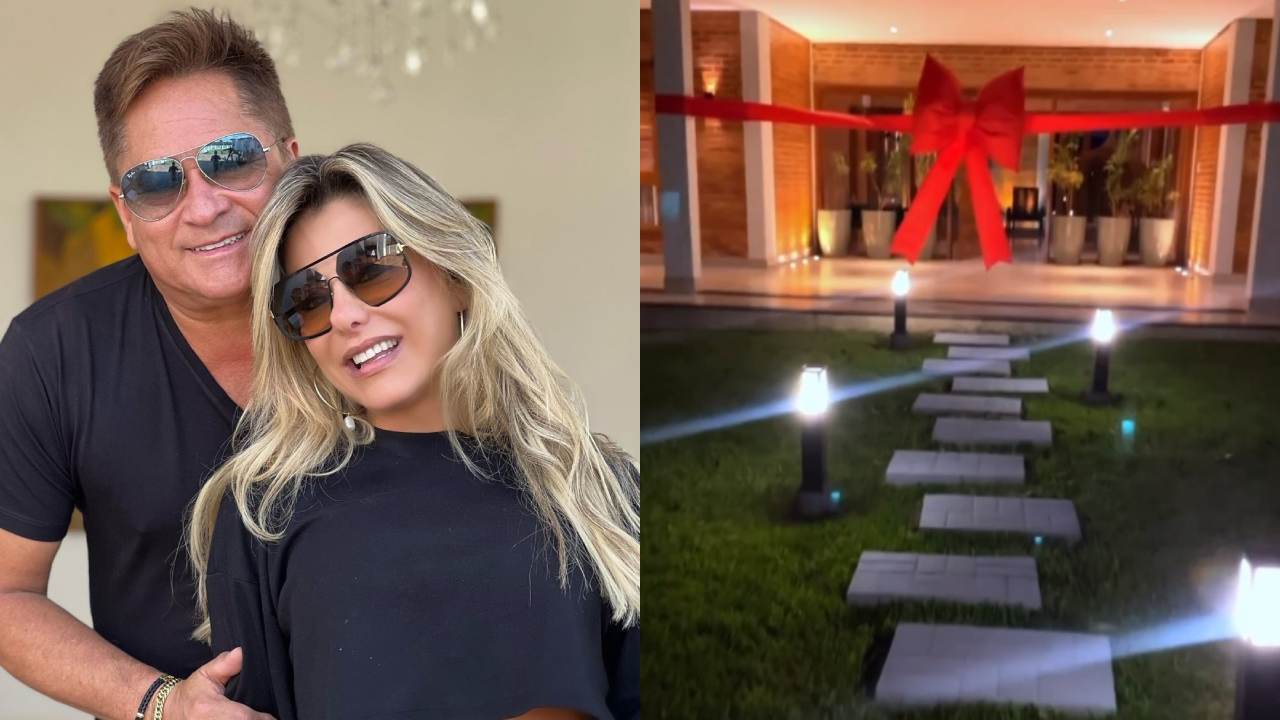 Poliana Rocha e Leonardo compram mansão de luxo