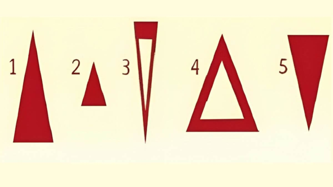 Teste escolha um triângulo