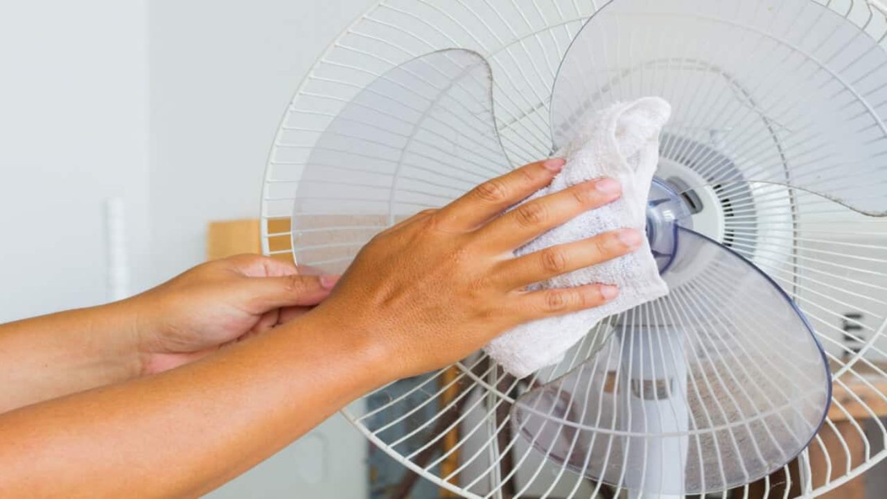 Como limpar o ventilador