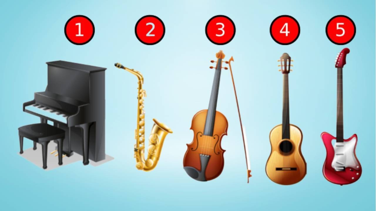 Escolha um instrumento musical 