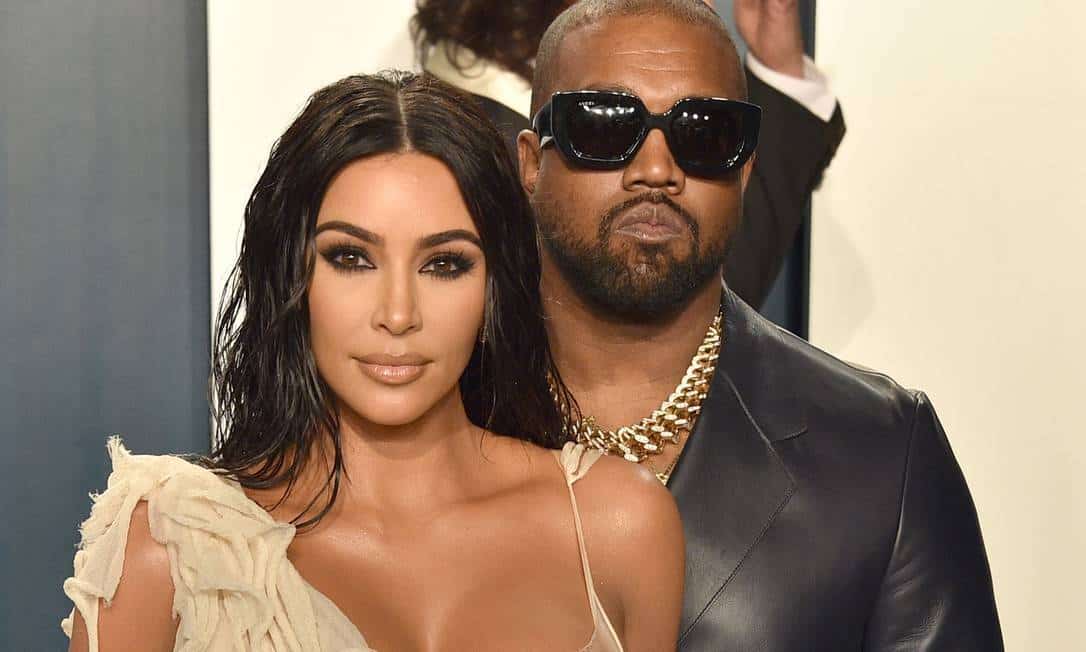 Kanye West e Kim Kardashian (Reprodução)