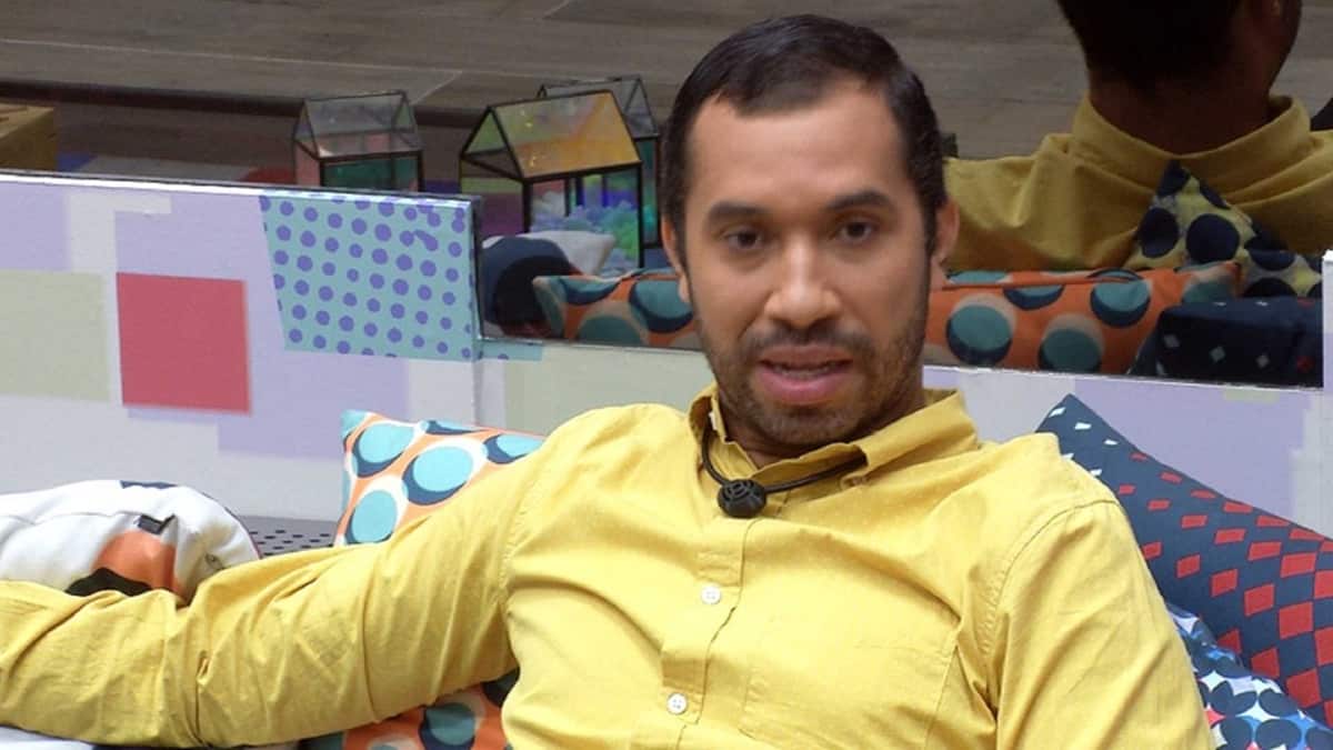Gilberto diz que se masturbou e deixa colegas em choque no BBB21 (Foto: Reprodução/TV Globo)