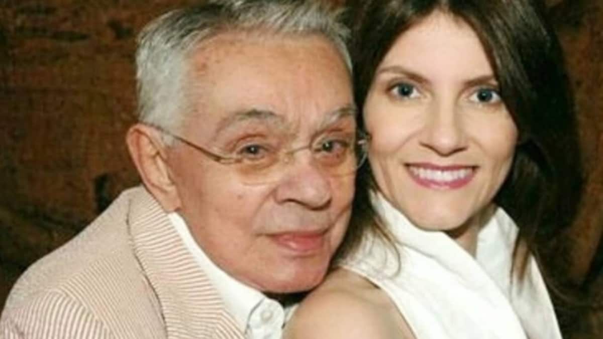 Chico Anysio e Malga Di Paula; viúva quer fazer as pazes com a família do ator (Foto: Reprodução/Instagram)