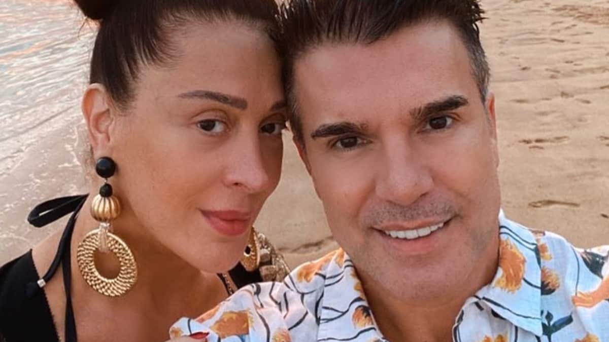 Claudia Raia e Jarbas Homem de Mello; atriz elogiou corpão do marido (Foto: Reprodução/Instagram)