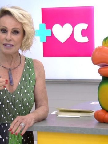 Ana Maria Braga e Louro José no Mais Você; apresentadora revelou inspiração para criar personagem (Foto: Reprodução/TV Globo)