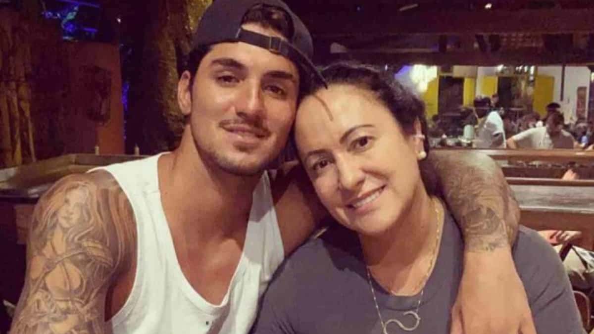 Gabriel Medina e a mãe, Simone Medina; empresária falou sobre rompimento com o filho (Foto: Reprodução/Instagram)