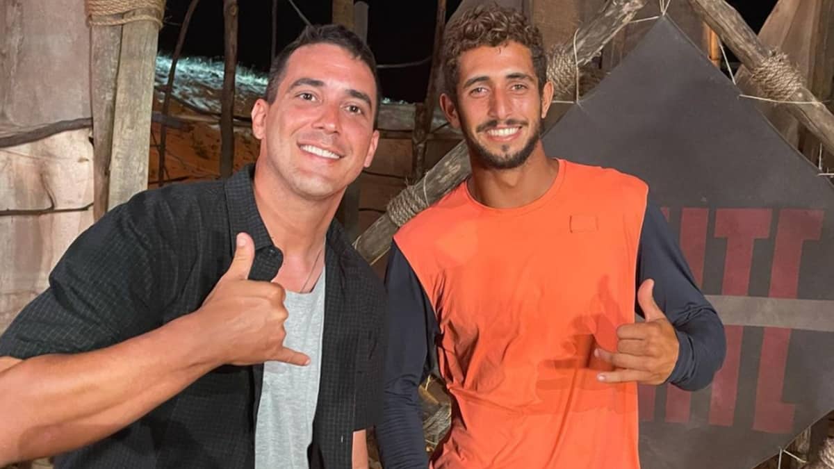 André Marques e Lucas Chumbo, eliminado do No Limite (Foto: Reprodução/Instagram)