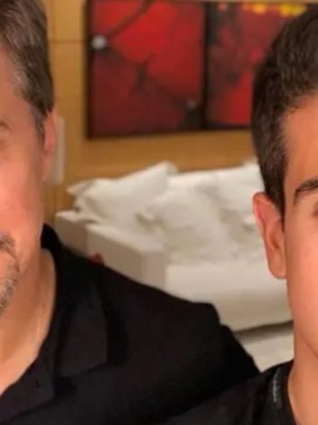 Edson Celulari e Enzo Celulari; ator falou sobre o relacionamento do filho com Bruna Marquezine (Foto: Reprodução/Instagram)