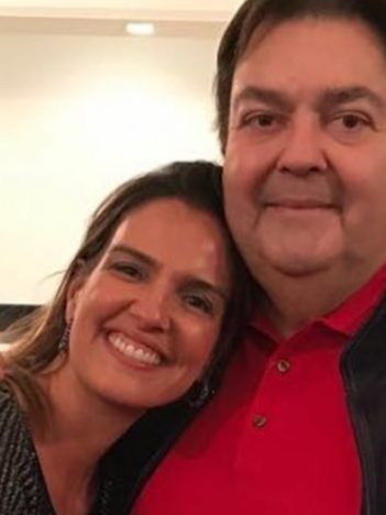 Fausto Silva e a mulher, Luciana Cardoso, que integrava a equipe do Domingão do Faustão (Foto: Reprodução/Instagram)