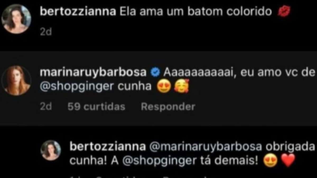 Marina Ruy Barbosa assumiu que está com Guilherme Mussi após comentário na web (Foto: Reprodução/Instagram)