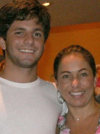 Cissa Guimarães e o filho, Rafael Mascarenhas, que morreu atropelado (Foto: Reprodução/Instagram)