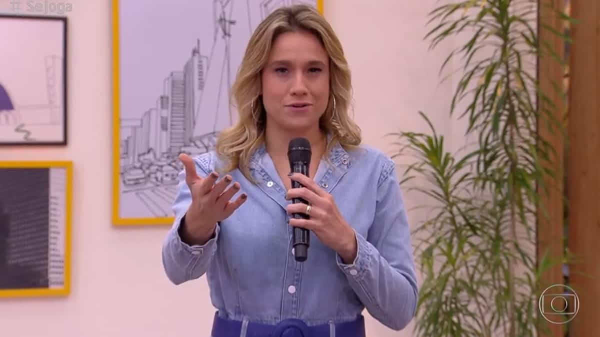 Fernanda Gentil no comando do Se Joga; apresentadora terá programa aos domingos (Foto: Reprodução/TV Globo)