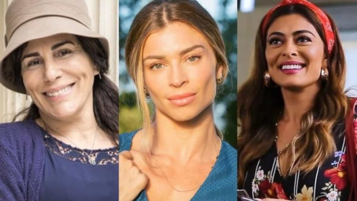 Gloria Pires, Grazi Massafera e Juliana Paes; Globo renova com estrelas para evitar assédio de rivais (Foto: Divulgação/TV Globo)
