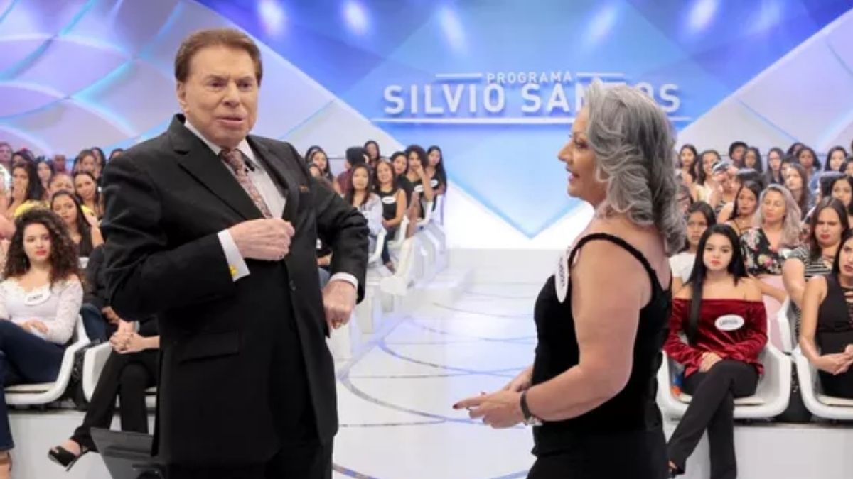 Therry Klotzel com Silvio Santos