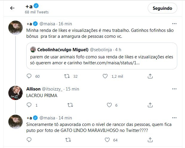 Maisa Silva rebate críticas