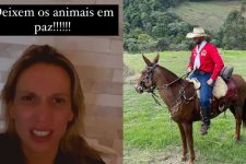 Luisa Mell critica cantor Zé Neto por usar animal em promessa