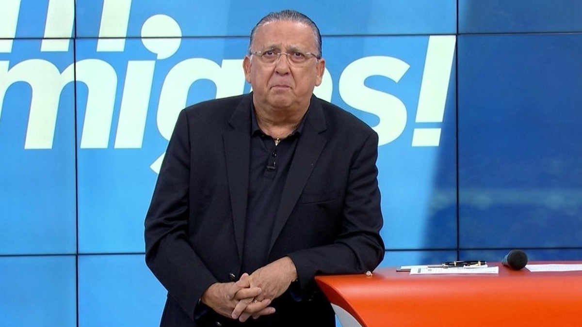Galvão Bueno comentou sobre situação de Caio Ribeiro durante o Bem Amigos (Foto: Reprodução/SporTV)