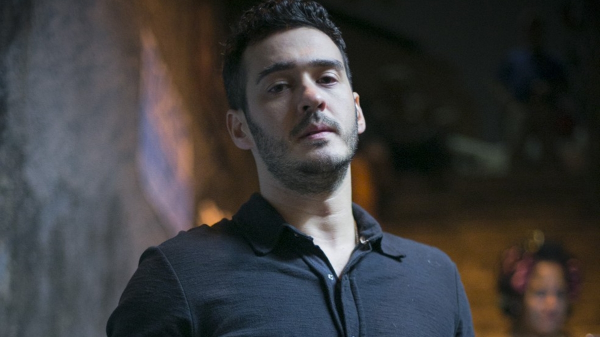 Marcos Veras interpreta Domênico em Pega Pega (Foto: Raphael Dias/TV Globo)