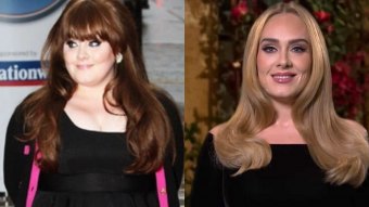 Adele antes e depois