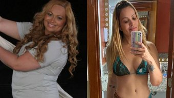 Solange Almeida antes e depois