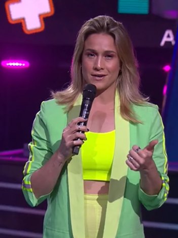 Fernanda Gentil não aparece mais nas chamadas do Zig Zag Arena; programa sofre na audiência (Foto: Reprodução/TV Globo)