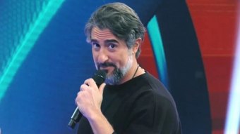 Marcos Mion no Caldeirão; apresentador saiu da Netflix por compromisso com a Globo (Foto: Reprodução/TV Globo)