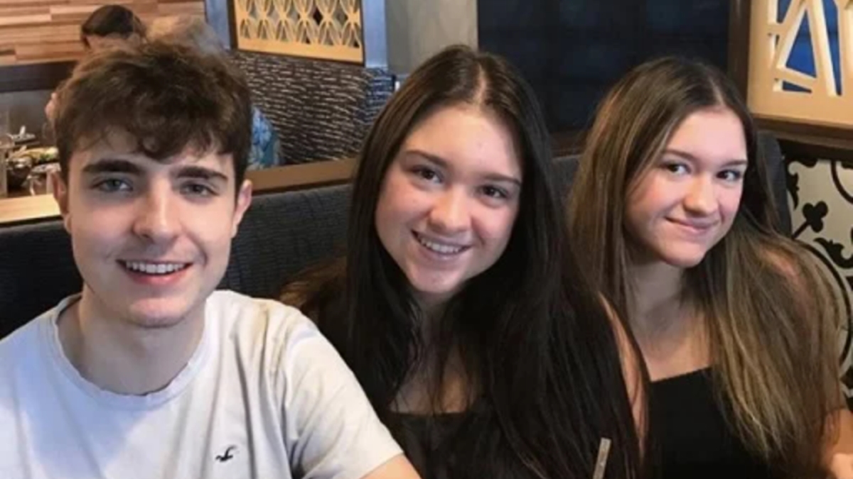 João Augusto, Marina e Sofia Liberato; filhos de Gugu moram separados (Foto: Reprodução/Instagram)