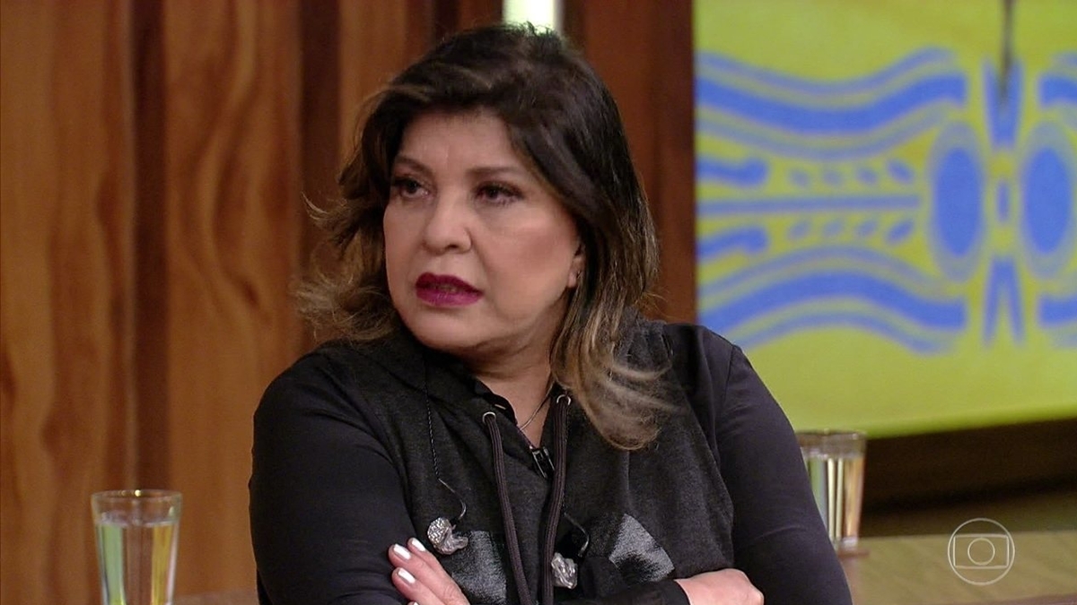 Roberta Miranda se irritou com situação e desabafou (Foto: Reprodução/TV Globo)