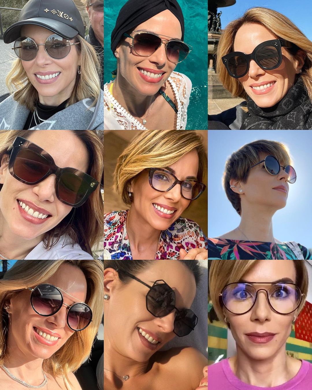Ana Furtado tem coleção de óculos