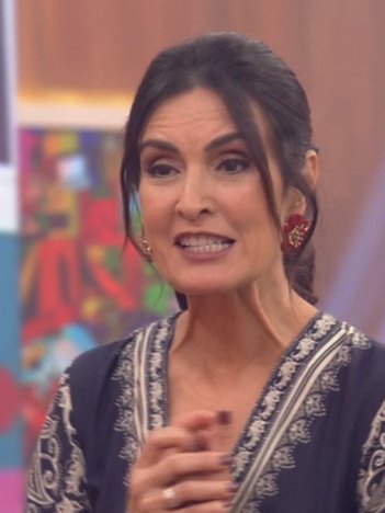 Fátima Bernardes no Encontro; apresentadora deve deixar o comando do programa (Foto: Reprodução/TV Globo)
