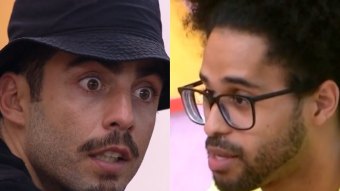 Luciano e Pedro Scooby falam sobre decisão de Naiara Azevedo (Reprodução/Globoplay)