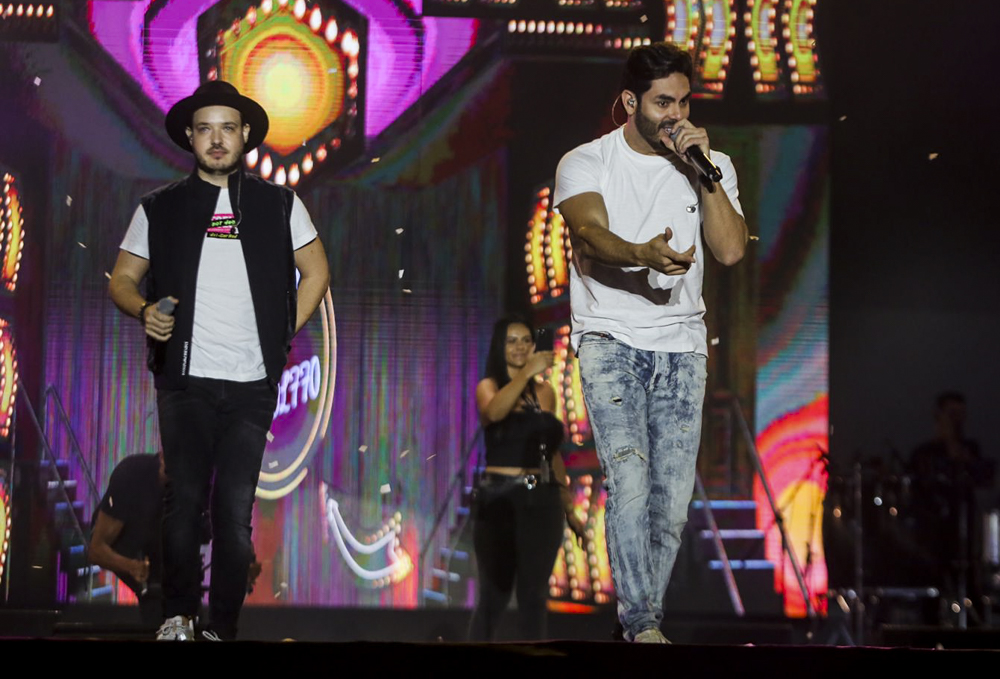 Show de Israel & Rodolffo no Rio (Foto: Delson Silva / AgNews)