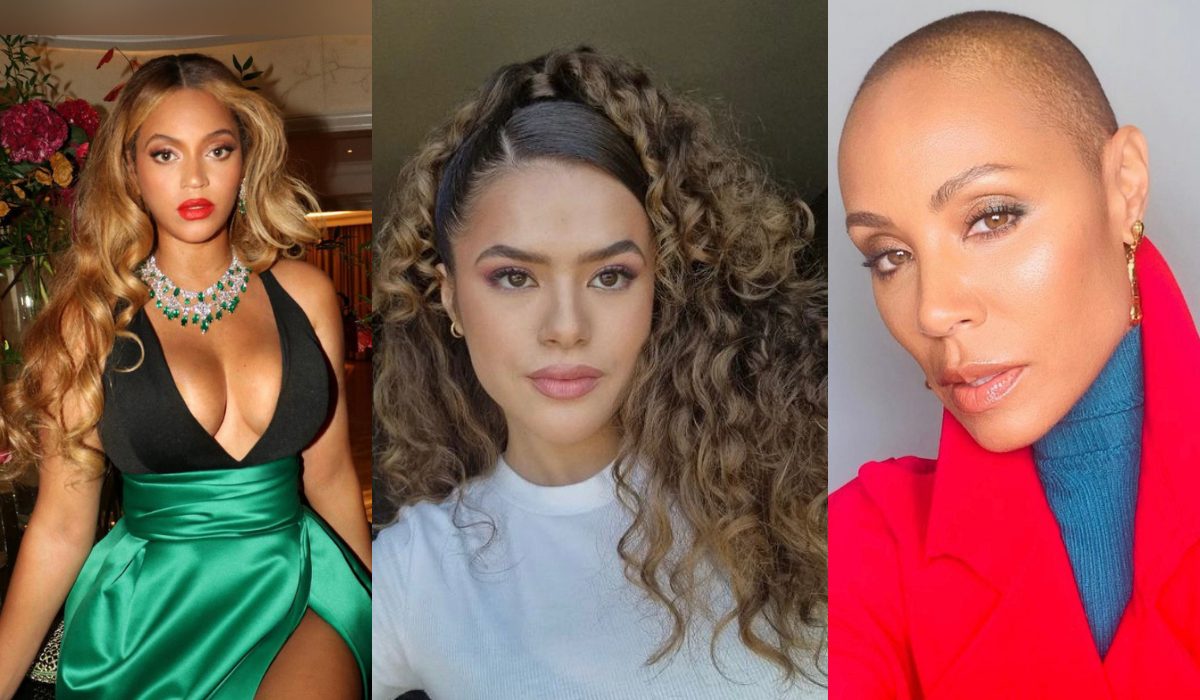 Beyoncé, Maísa e Jada Pinkett Smith (Fotos: Reprodução/ Instagram)
