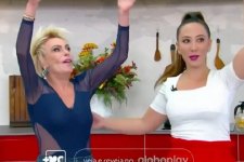 Ana Maria Braga passou mal no Mais Você (Imagem: Reprodução/TV Globo)
