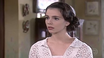 Candoca (Miriam Freeland) humilha Celso (Murilo Rosa) em O Cravo e a Rosa (Foto: Reprodução/TV Globo)