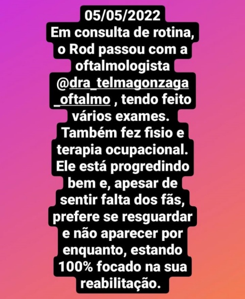 Rodrigo Mussi não quer aparecer nas redes (Reprodução/Instagram)