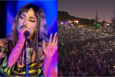 Anitta brilha em show no Rock in Rio Lisboa (Reprodução/Tiktok)