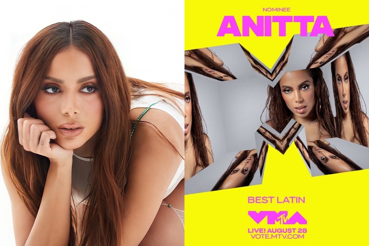 Anitta foi indicada ao VMA 2022 (Reprodução/Instagram)