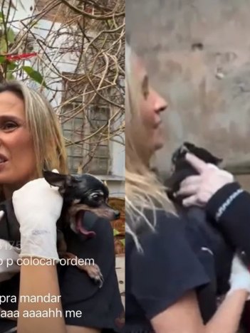 Luísa Mell participou de ação polícial na casa de Margarida Bonetti (Reprodução/Instagram)