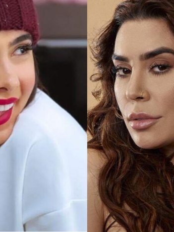 As cantora Juliana Caetano e Naiara Azevedo se destacaram no Entretê (Reprodução/Instagram)