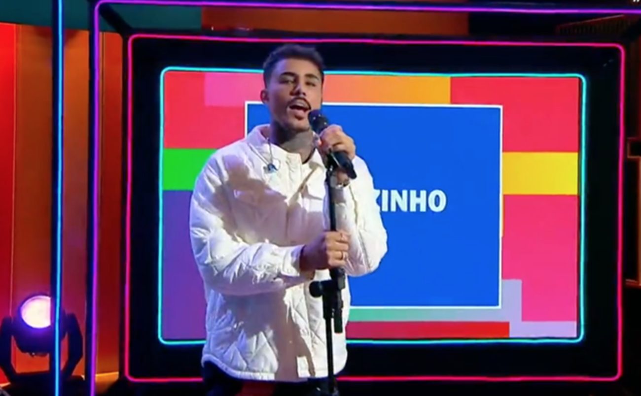 MC Livinho cantou Ana Carolina no TVZ (Reprodução/Multishow)
