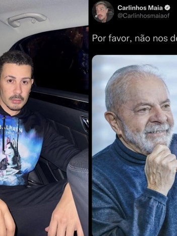 Carlinhos Maia assumiu que iria votar em Lula e recebeu críticas dos fãs (Reprodução/Instagram)