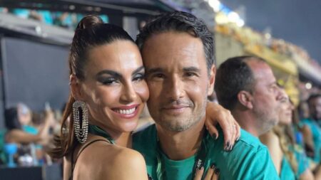 Mel Fronckowiak e Rodrigo Santoro
