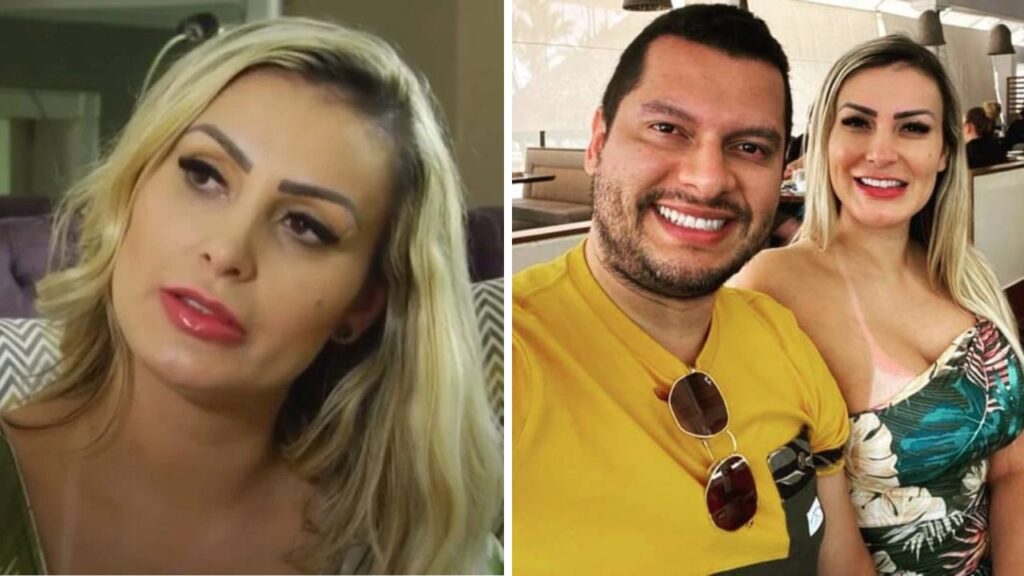 Andressa Urach revela o real motivo de morar com o ex após divórcio Andressa Urach e o ex-marido, Thiago Lopes