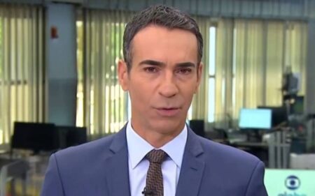 Cesar Tralli surpreende ao aparecer em momento raro com a família Cesar Tralli