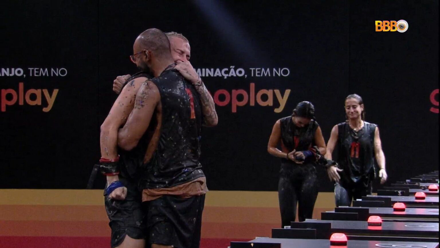 Fred e Ricardo vencem primeira prova do BBB 2023