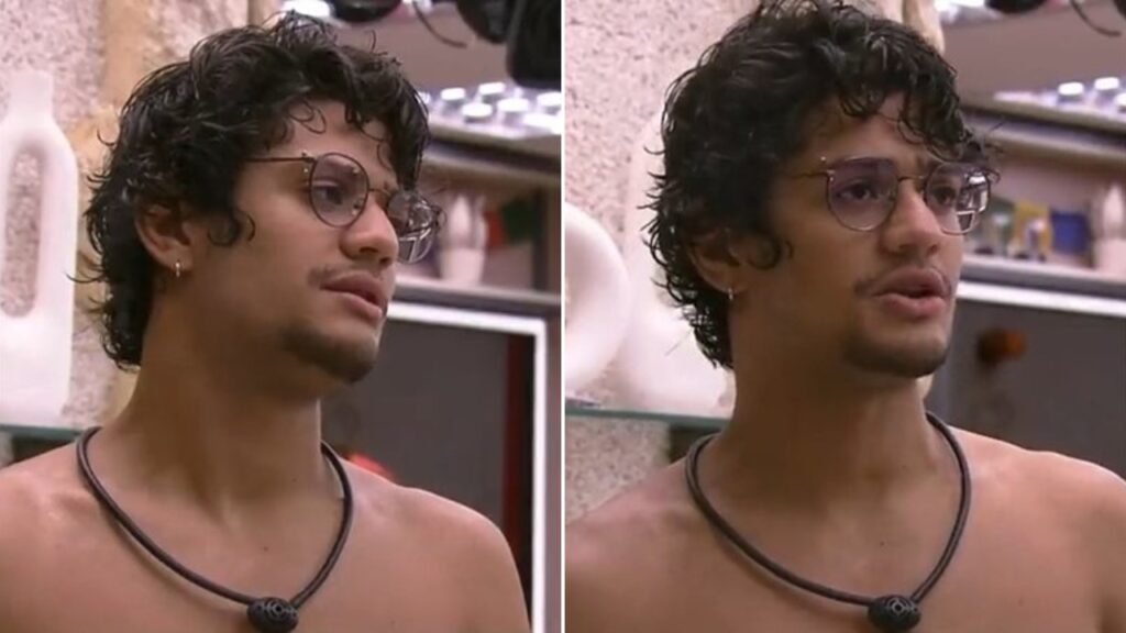 BBB 2023: Gabriel Santana lamenta situação por causa da sexualidade Gabriel Santana