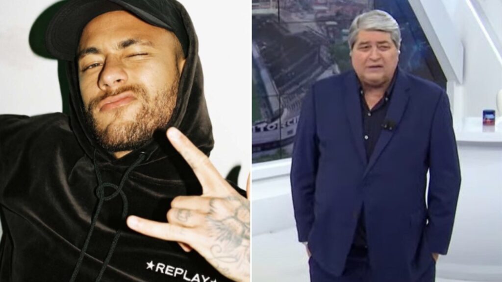 Datena massacra Neymar por não comparecer ao velório de Pelé Neymar e Datena