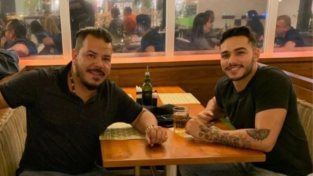 Filho de Renatinho Bokaloka comove com homenagem após morte do pai Renatinho Bokaloka e o filho, João Pedro Rodrigues