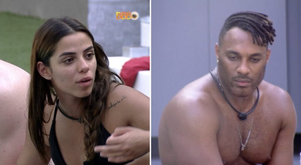 BBB 2023: Key Alves fica surpresa ao descobrir passado de Fred Nicácio Key Alves e Fred Nicácio conversam no BBB 2023
